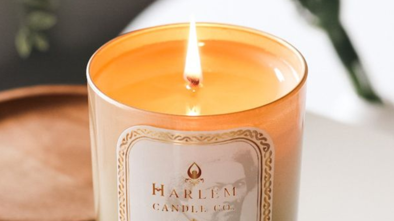 candle wax melt pool first burn
