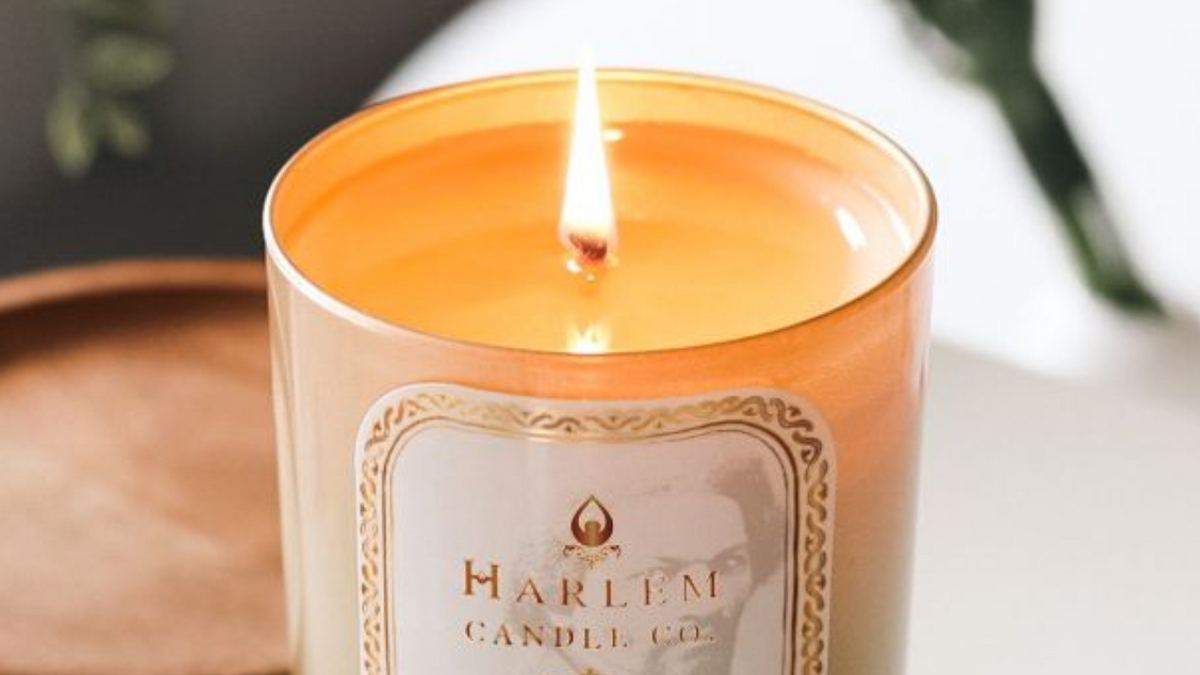 candle wax melt pool first burn
