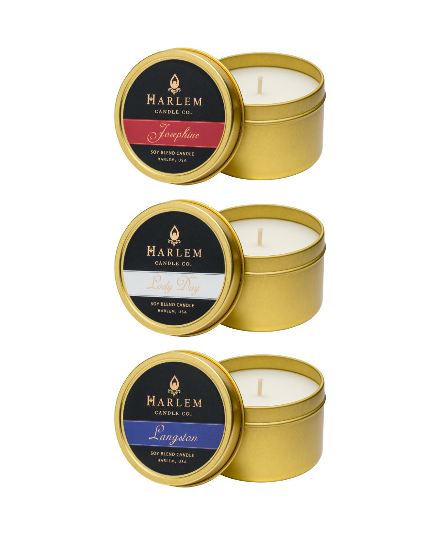Red, White & Blue Travel Candle Set