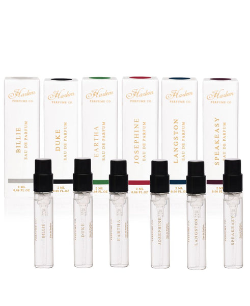 【Zack07ページ】 4 perfumes sample Discovery Set of Six Eaux de Parfum 2ml Samples