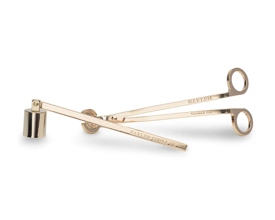 Image of Harlem Candle Co branded Wick Trimmer and Candle Snuffer set without the box
